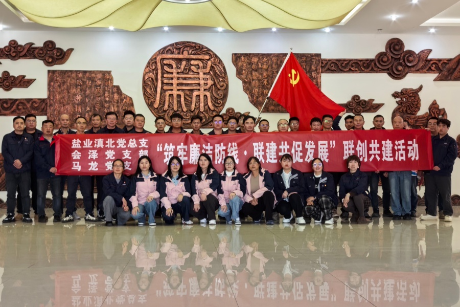 马龙、会泽党支部联合滇北党总支开展主题党日活动